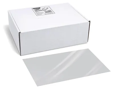 Produktbild von 4000x Zuschnitte PP transparent klar 180 x 240mm (1/16 Bogen) Spenderkarton