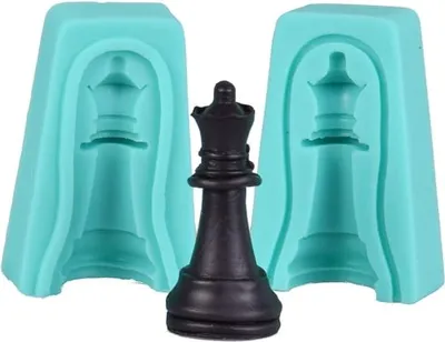 Immagine prodotto di Stampo in silicone a forma di regina degli scacchi