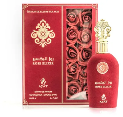 Zdjęcie produktu dla Woda perfumowana Rose Elexir – Ayat Perfumes – 100 ml