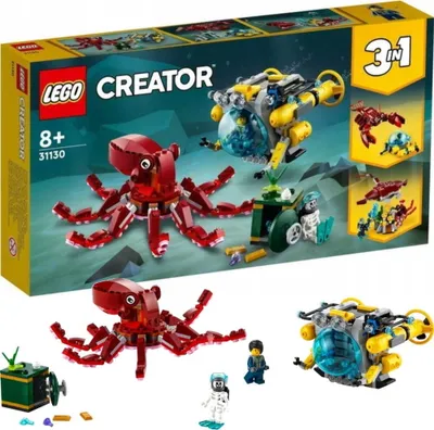 Produktbild von LEGO Creator 3w1 31130 Wyprawa po zatopiony skarb