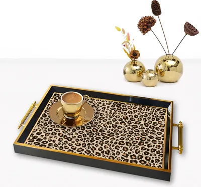 Produktbild von Evila Originals, TPA9821, Tablett, Mehrfarbig, 100 % GLAS, 50 x 29 x 3,5 cm