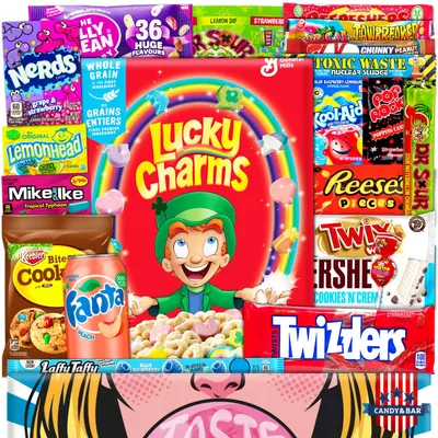 Produktbild von XXL USA Candy Box mit 1,5 kg American Candy, Snacks & Drinks