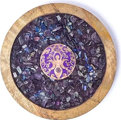 Obrázek produktu pro er Wood Goddess Ametyst & Lapis Lazuli -- balení 2 ks - 10 cm