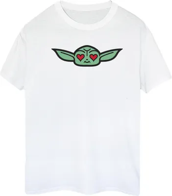 Produktbild von Star Wars - "The Mandalorian" T-Shirt für Damen BI45907 (S) (Weiß)