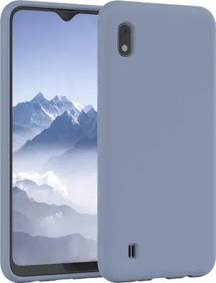 Produktbild von EAZY CASE Silikonhülle für Samsung Galaxy A10 Silikon Backcover Schutz in Blau