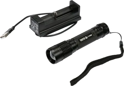 Zdjęcie produktu dla Yato YT-08568, Aluminium, IPX7, III, Litowo-jonowa (Li-Ion), 120 mm, 28 mm