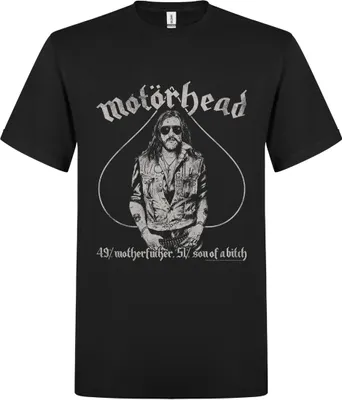 Image de T-Shirt Motörhead 49% motherfucker, 51% son of a bitch