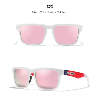 Produktbild von Klassische polarisierte Sonnenbrille Ultraleichte Fahrbrille für Herren und Damen Bunte Echtfilm-Sonnenbrille