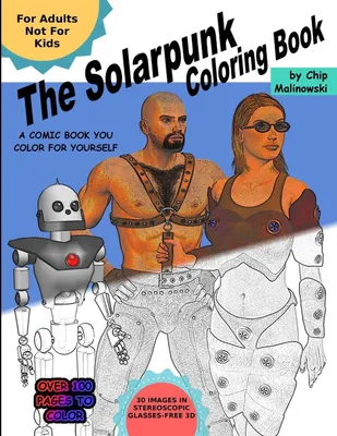 Produktbild von The Solarpunk Coloring Book
