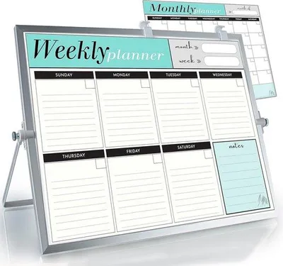Produktbild von Famanu Magnetisches Whiteboard 30x40 cm mit Planungsfunktion