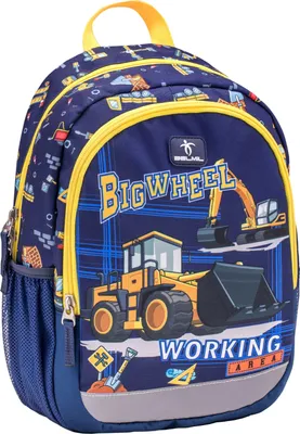 Produktbild von Belmil Kiddy Plus Kindergartenrucksack - Big Wheel