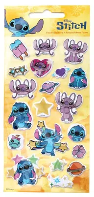 Obrázek produktu pro Sada holografických samolepek Disney Lilo a Stitch Sun