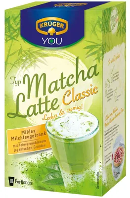 Produktbild von Krüger You Typ Matcha Latte Classic 10er
