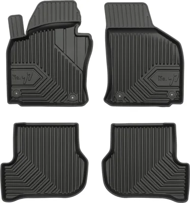 Produktbild von FROGUM Gummimatten Autofussmatten für VW Golf VI 08-2016/Scirocco III 08-2017