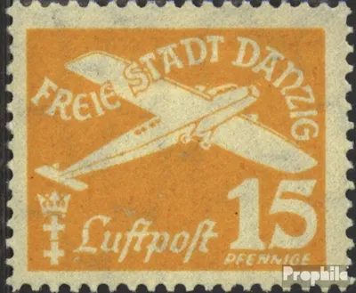 Produktbild von Briefmarken Danzig 1935 Mi 252 gestempelt Flugpost