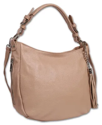 Produktbild von Toscanto Damen Schultertasche Shopper Leder Tasche rosa D2OTT134SA