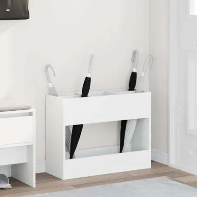 Produktbild von Cloris DesignMöbel Sonnenschirmhalter Weiß 65 x 24 x 50 cm Holzwerkstoff - Schirmständer DE586785