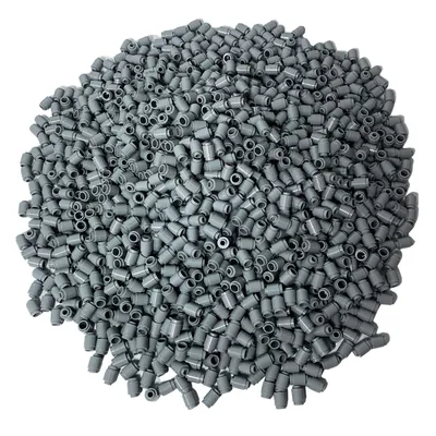 Immagine prodotto di Mattoncini LEGO® 1x1 Rotondi Grigio Scuro - 3062b NUOVO! Quantità 50x