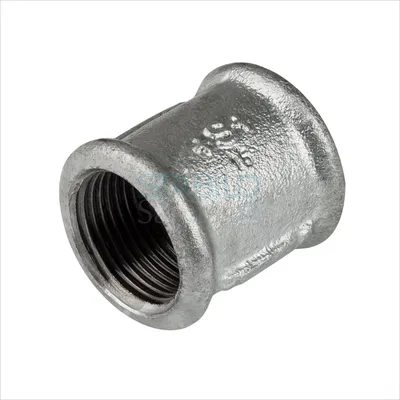 Produktbild von Temperguss Fitting Muffe 1 1/4 Zoll DN32 Rohrmuffe Verbinder Gewindefitting