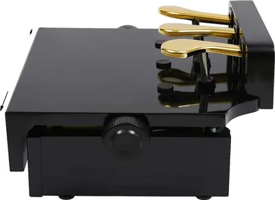 Image de Pédale de piano pour enfants, réglable en hauteur, matériau durable, noir