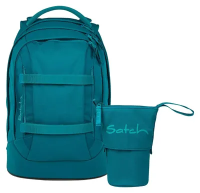 Produktbild von Satch, Schulrucksack-Set PACK Deep Petrol 2-teilig, Kollektion 25/26