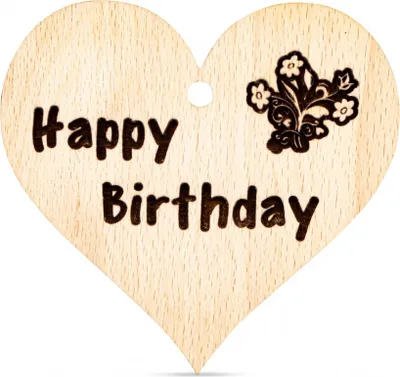 Produktbild von Anhänger Happy Birthday