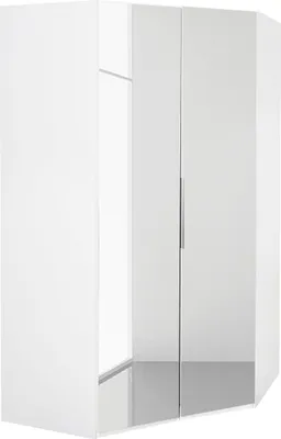 Image de Armoire d'angle Level Armoire 120x120cm Modèle au choix Miroir 2 portes