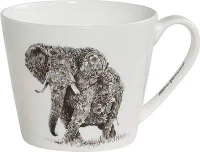 Produktbild von Kaffeetasse MARINI FERLAZZO African Becher, Tee Tasse, Elefant