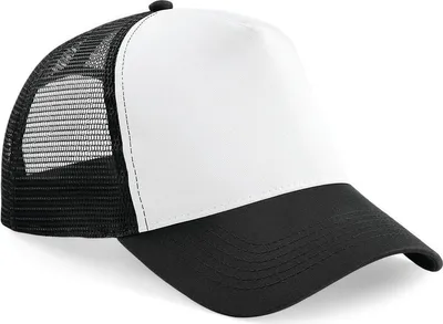 Obrázok produktu pre Trucker čiapka čierna/biela pre dospelých