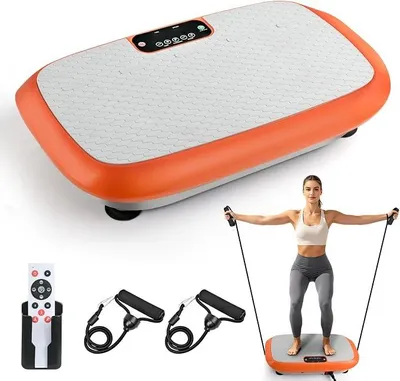 Productafbeelding van Trillingsplaat trainingsapparaat voor gewichtsverlies, fitnessapparatuur, trillingsplatform voor thuisgebruik, lymfedrainage, vibratie, full-body workout, met 99 instelbare snelheden