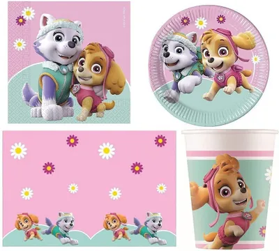 Produktbild von Paw Patrol Partyset zum Kindergeburtstag 33 tlg.
