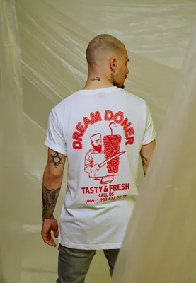 Produktbild von Mister Tee T-Shirt Dream Kebab Tee White-XS