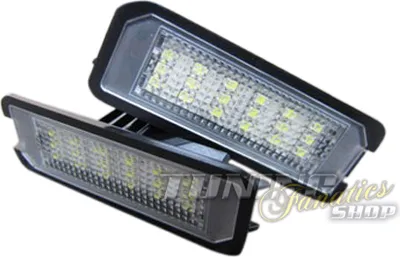 Zdjęcie produktu dla Do VW Seat 2x żarówki LED do oświetlenia tablicy rejestracyjnej w zestawie