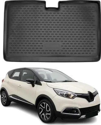 Image de Tapis de coffre pour Renault Captur 2016-2021 Dessous caoutchouc TPE