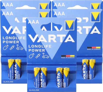 Produktbild von 20x Varta 4903 Longlife Power AAA Micro Batterie im 4er Blister