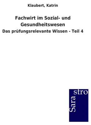 Produktbild von Fachwirt im Sozial- und Gesundheitswesen