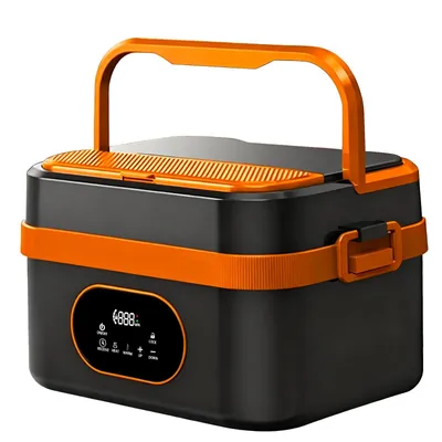 Produktbild von Tekoo Elektrische Lunchbox Kabellose beheizbare Lunchbox 1,5L mit Timer & Temperaturwahl