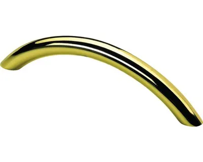 Produktbild von Hettich Möbelgriff Stahl vermessingt 10,0 x 112,5 x 30,0 mm - 1 Stück