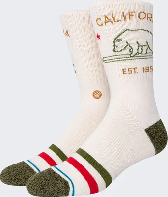 Zdjęcie produktu dla Skarpety Stance CALIFORNIA REPUBLIC 2, rozmiar:M, kolor:off white