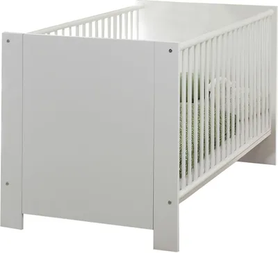 Produktbild von trendteam Babyzimmer Kinderbett Olivia/Julie Weiß 143 x 83 x 78 cm