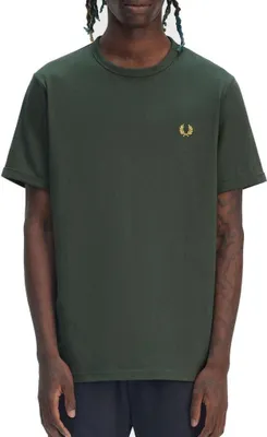 Image de Fred Perry Ringer T-shirt Couleur Vert