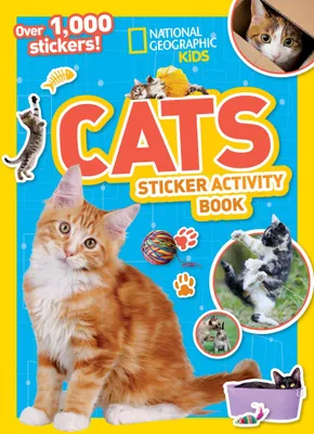 Produktbild von National Geographic Kids Cats Sticker Activity Book