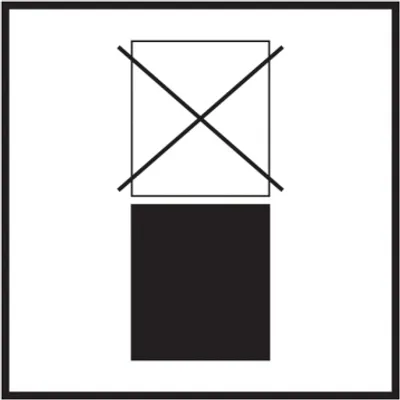 Produktbild von Dreifke® Verpackungsetiketten, Nicht stapeln, 100 x 100 mm, Folie selbstklebe...