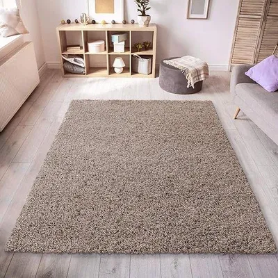 Productafbeelding van Famanu vloerkleed, superzacht en pluizig - antislip, 60x110 cm