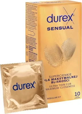 Zdjęcie produktu dla Durex Sensual prezerwatywy supercienkie
