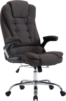 Produktbild von CLP Bürostuhl ergonomisch 150 kg belastbar Thor, Drehstuhl mit modernes Design dunkelgrau