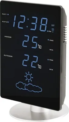 Produktbild von Technoline WS 6820, Schwarz, AAA, 60 x 28 x 85 mm, 280 mm, 110 mm, 80 mm