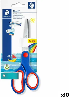 Produktbild von Schere Staedtler Noris Blau Edelstahl 17 cm (10 Stück)