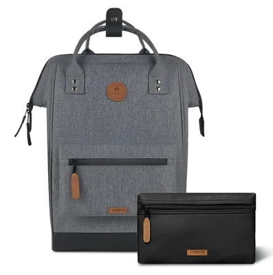 Produktbild von CABAIA Freizeitrucksack Rucksack mit Laptopfach Adventurer Melanged Backpack 23L Getaria grau