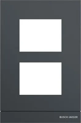 Productafbeelding van BUSCH-JAEGER Frontplaat voor audio-apparaat, 1/2, 1 stuk